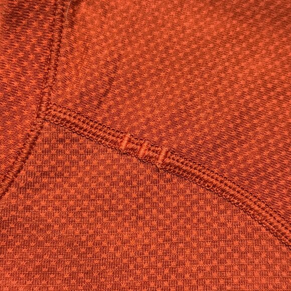 Lululemon Men's Metal Vent Tech Short-Sleeve Shirt - Dark Orange - Picture 3 of 8